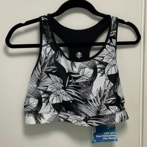 Coolibar UPF 50+ sun protection swim bra